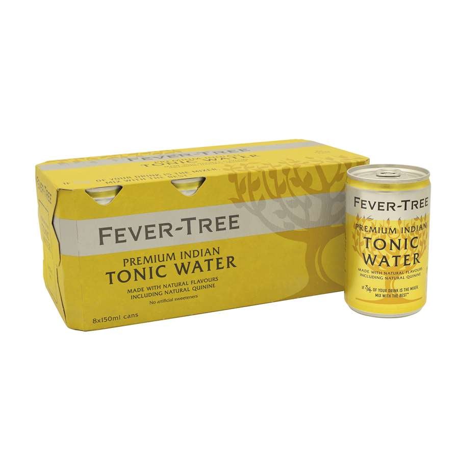 fever tree indian tonic water can